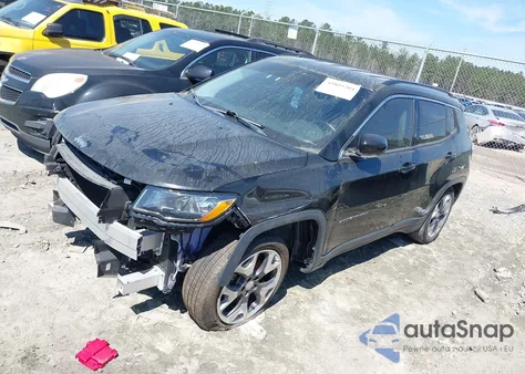 2019 Jeep Compass Limited Fwd из США, поврежденный, VIN 3C4NJCCB5KT667265